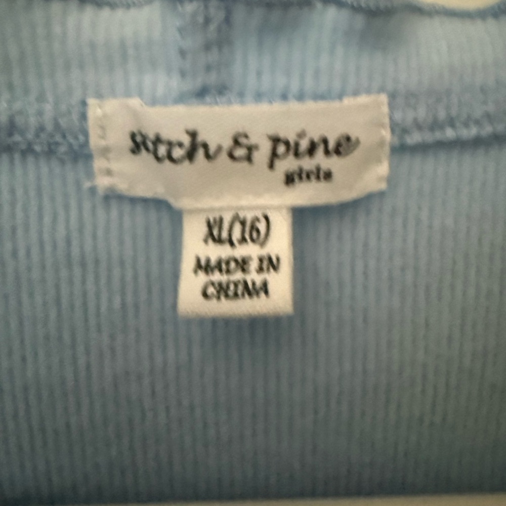 light blue ruffle cardigan - Picture 2 of 3
